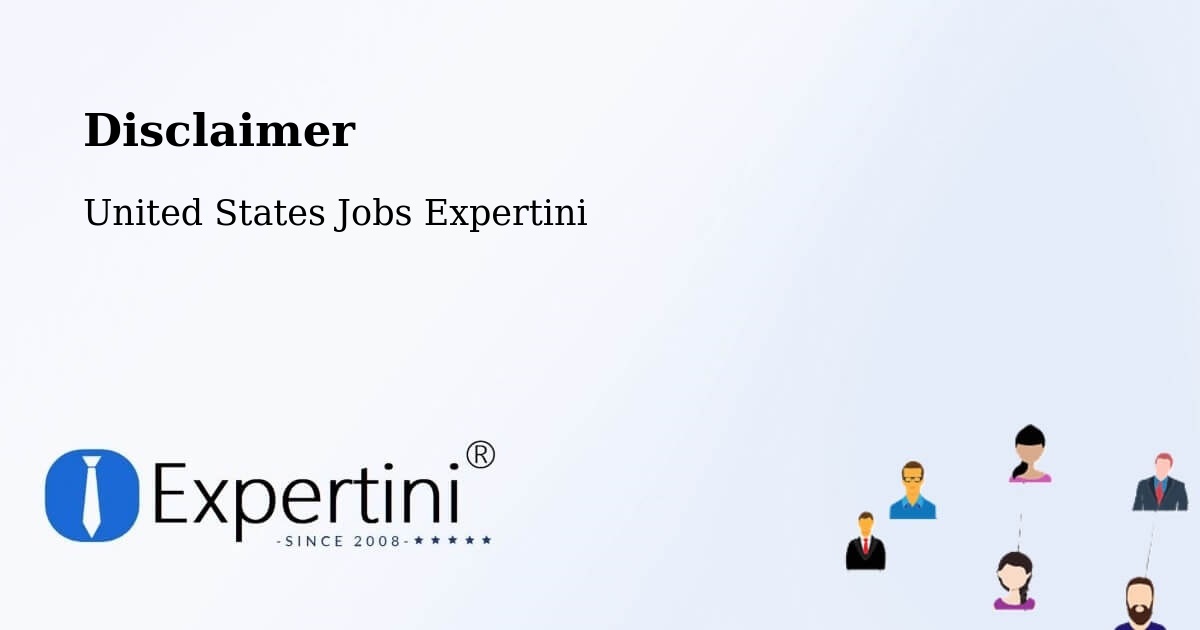Disclaimer – Eugene - United States Jobs Expertini