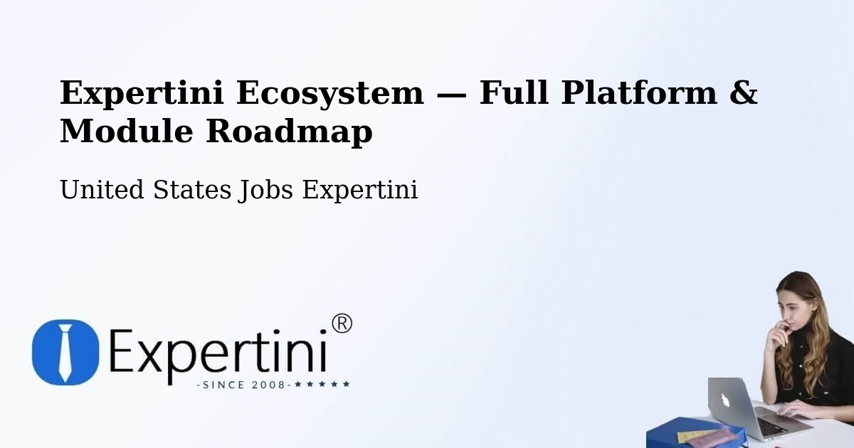 Expertini Ecosystem — Full Platform & Module Roadmap – Eugene