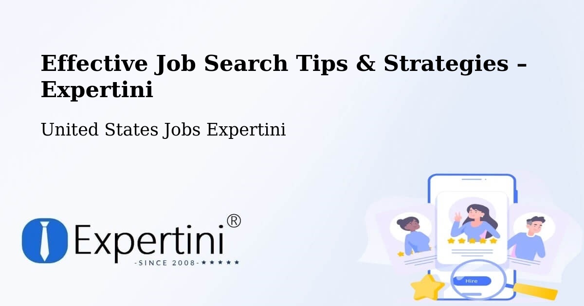 Job Search Tips & Strategies for Job Seekers – Eugene - Eugene, United States Jobs Expertini